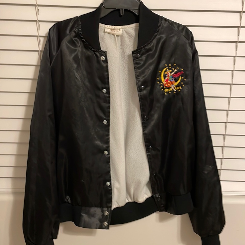 Vintage miller highlife jacket